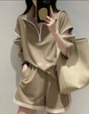 主役級 ファッション 今季マストバイ 個性派 半袖Ｔシャツⅹパンツセット<S-6533>