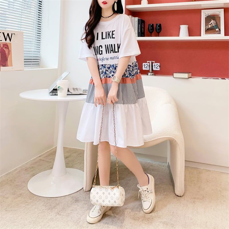 今季大好評 3色選択可 美感いっぱい プリント ワンピース＜S-3224＞