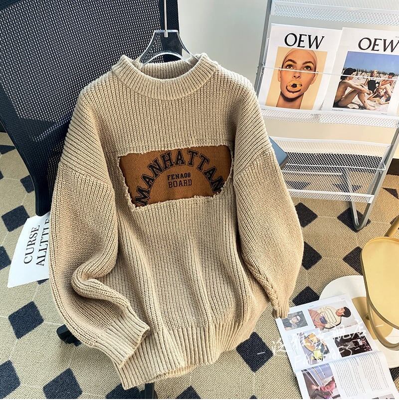 合わせやすい大人らしい  快適 ニット<S-3963>