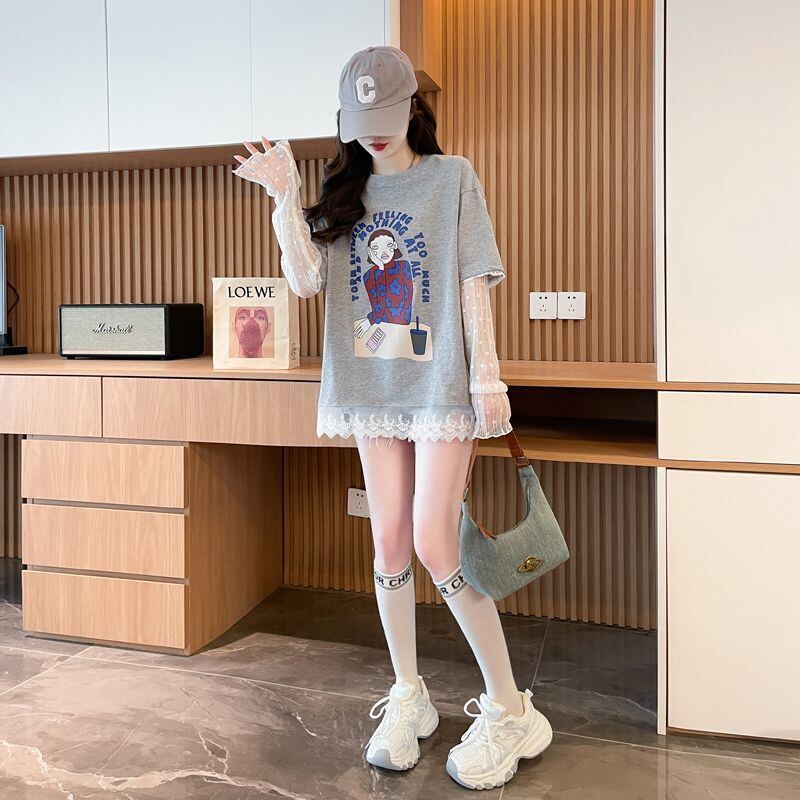 美人度アップ 絶対流行 今季マストバイ 早い者勝ち カジュアル Tシャツ<S-11701>