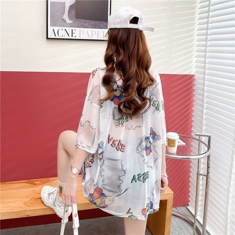 女子マスト 半袖 ラウンドネック ワンピース Tシャツ＜S-8635＞