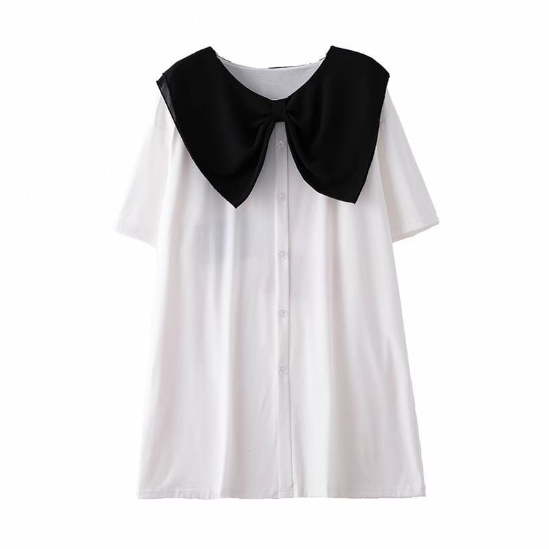 スウィート 好感度UP 海外トレンド カジュアル 全3色 半袖 Tシャツ ＜S-11633＞