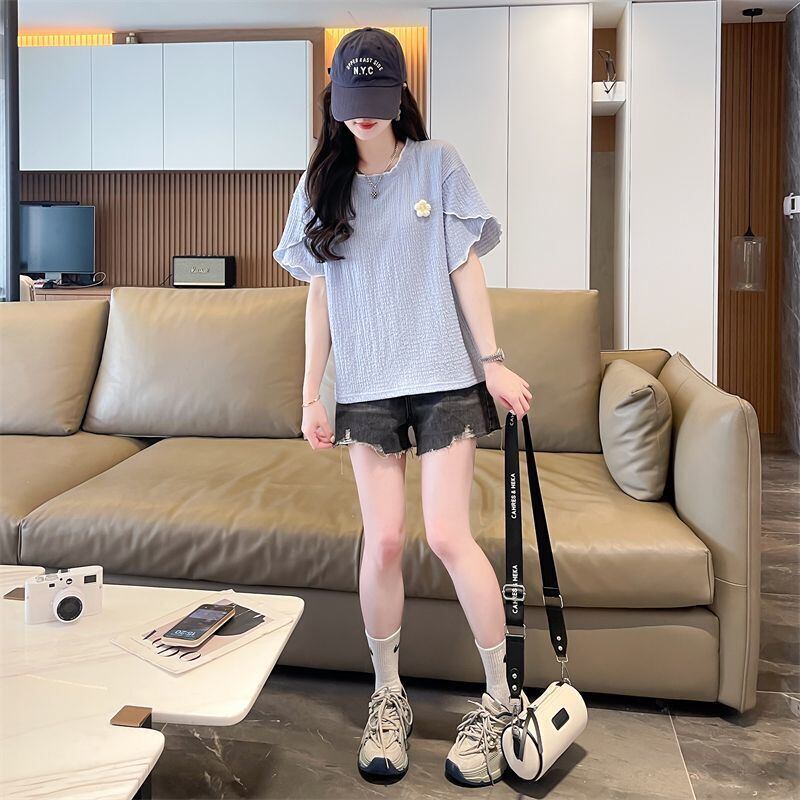 美人度アップ スウィート キュート 5色選択 半袖Tシャツ＜S-8578＞