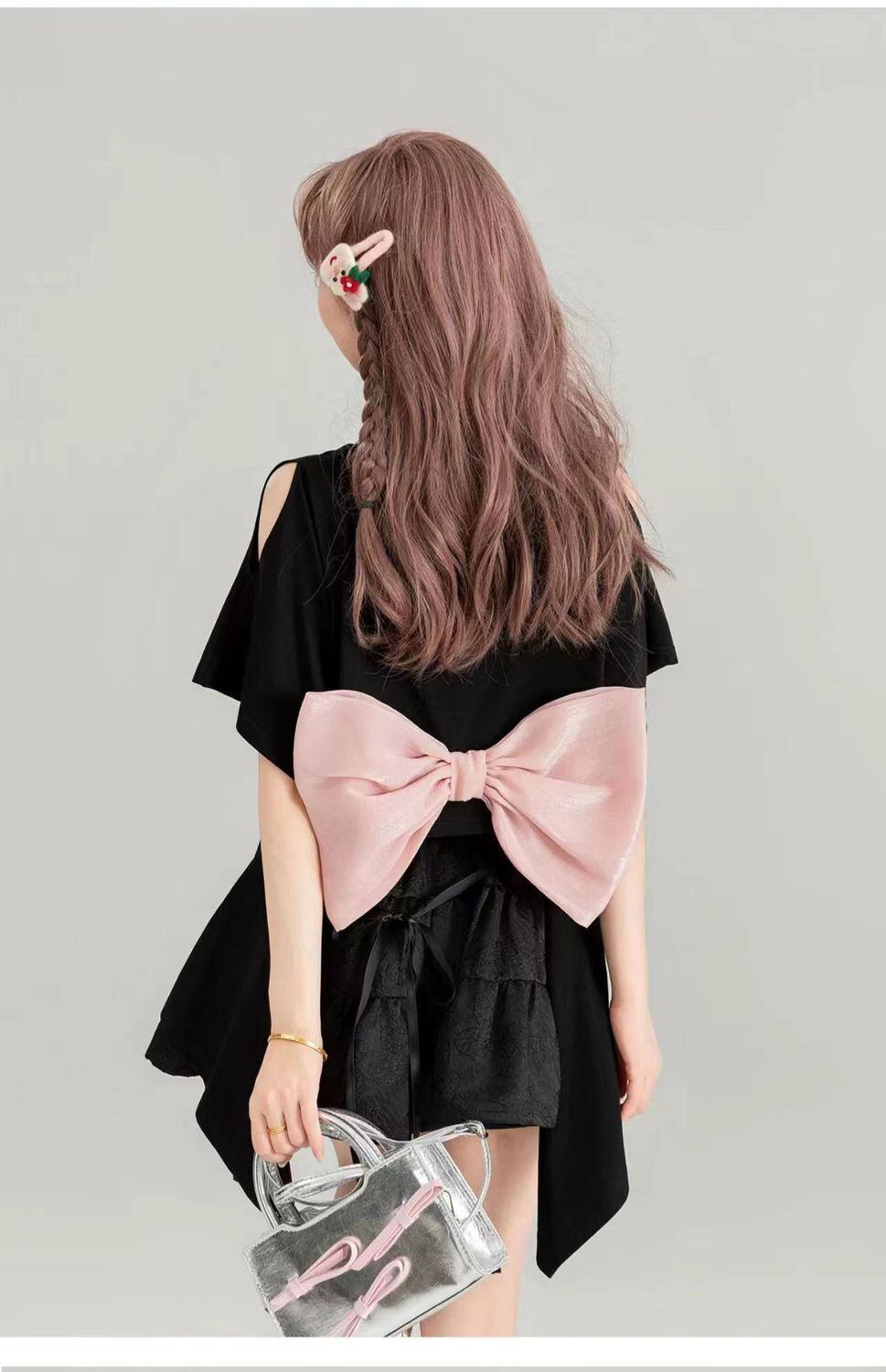 着回し力抜群 ゆったり ファッション感満々 ロング丈 2色半袖Tシャツ＜S-11068＞