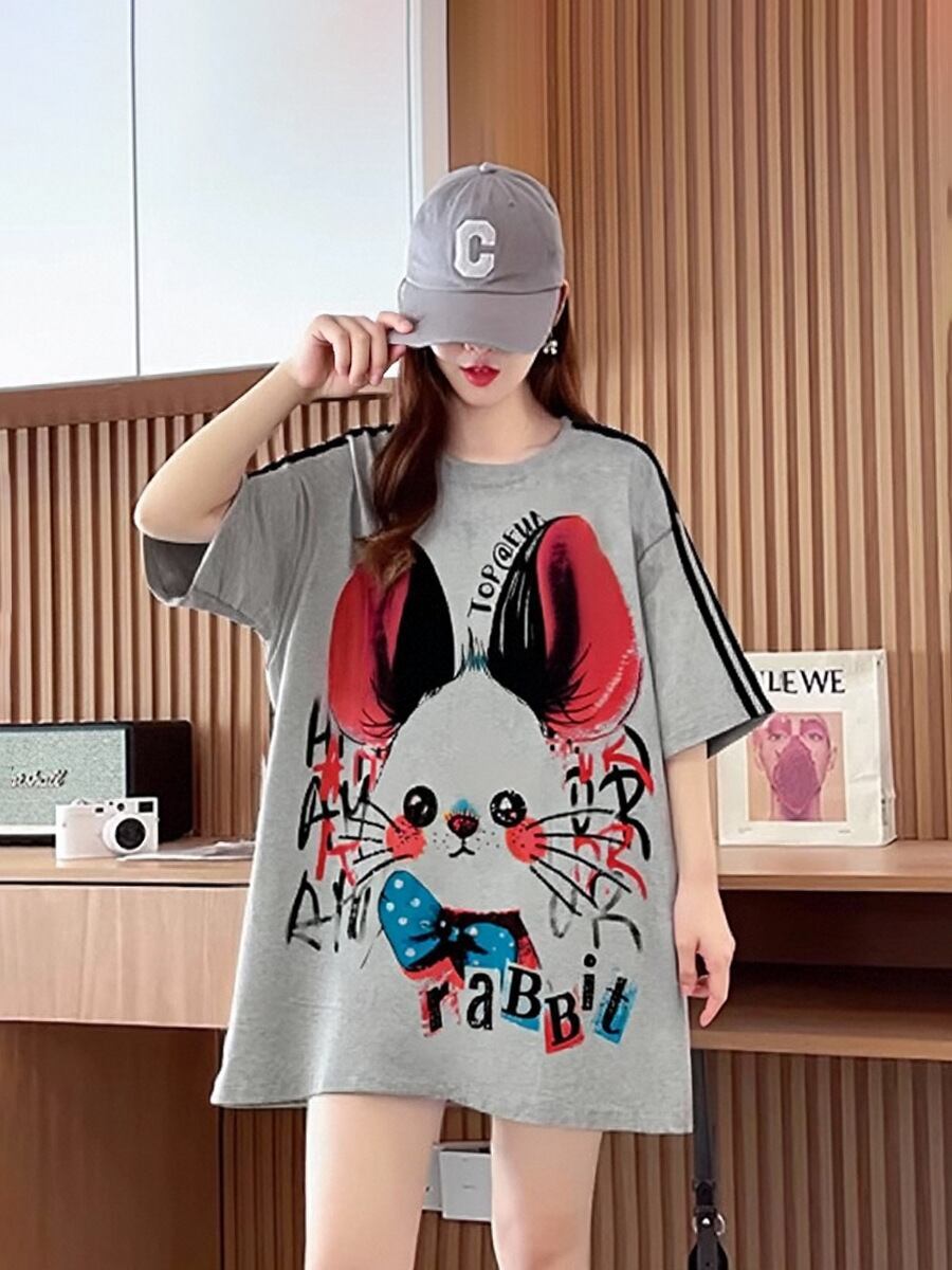 大好評 好感度UP 美人度アップ カジュアル 全4色 半袖 Tシャツ ＜S-11237＞