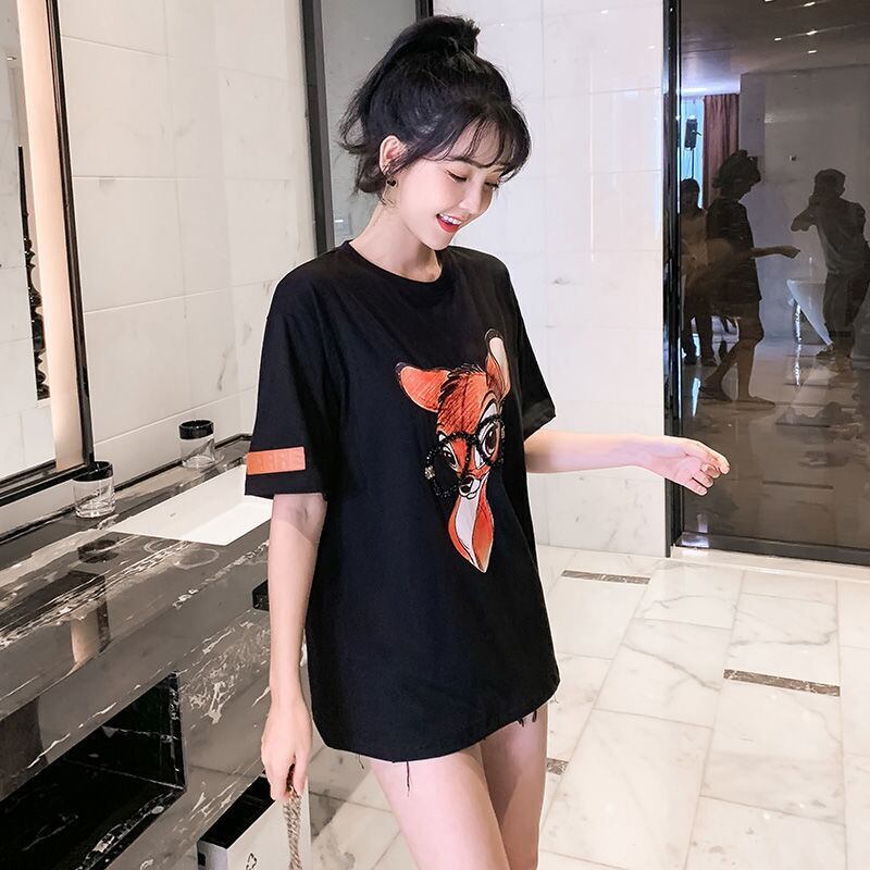 売り切れ必至 アクティブも綺麗も叶う 上品 プリント 全3色 半袖 Tシャツ <S-8990>
