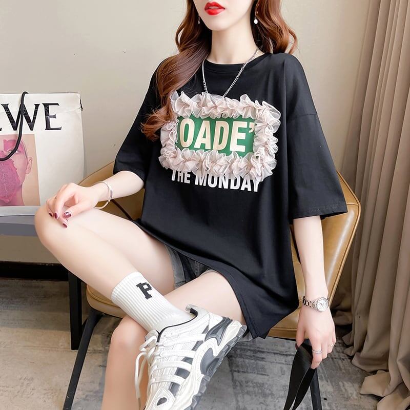 オシャレ度満点 3色選択可 高級感溢れる Tシャツ カットソー＜S-3255＞