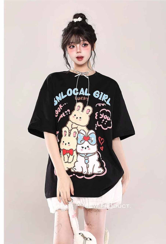 定番シンプル おしゃれ度高め 活躍する優秀アイテム プリント 3色 半袖 Tシャツ <S-10991>