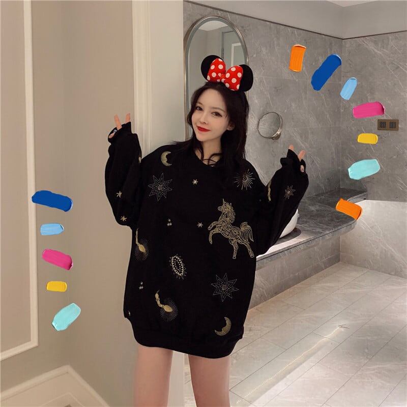 韓国系大人気スウェット
