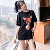 売り切れ必至 アクティブも綺麗も叶う 上品 プリント 全3色 半袖 Tシャツ <S-8990>