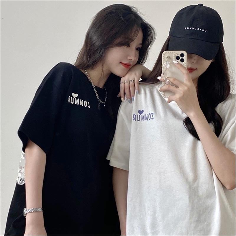 オシャレ度満点 切り替え 一目惚れ プリント Tシャツ カットソー＜S-3560＞
