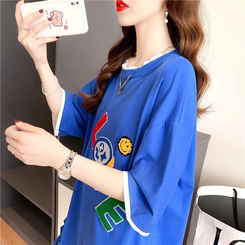 今季マストバイ スウィート 特別デザイン プリント 全3色 半袖Tシャツ<S-8543>