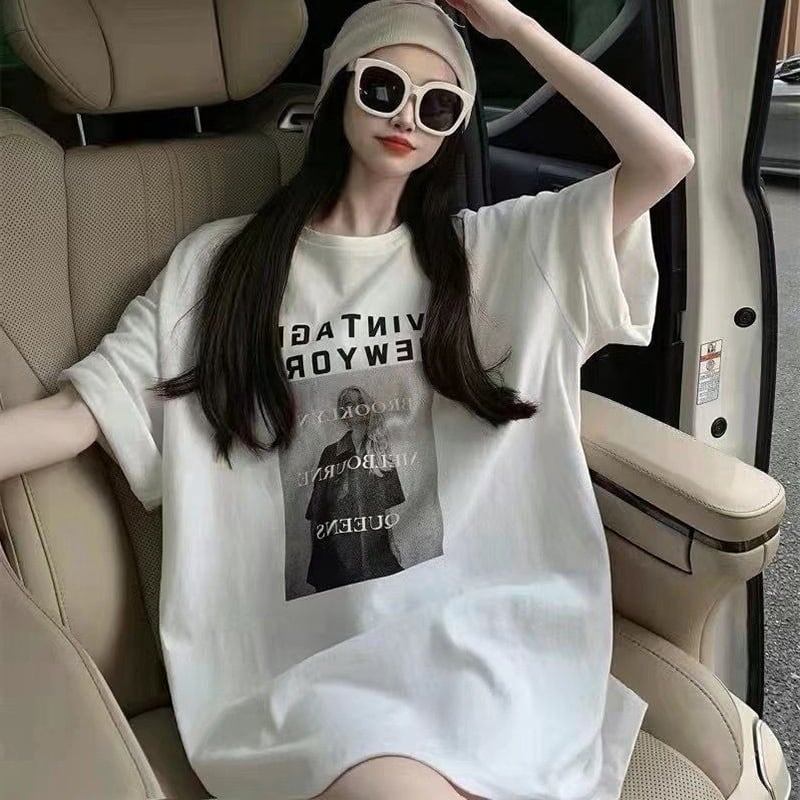 レトロ プリント オシャレ度満点 Tシャツ カットソー＜S-3309＞