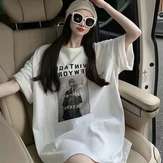 レトロ プリント オシャレ度満点 Tシャツ カットソー＜S-3309＞