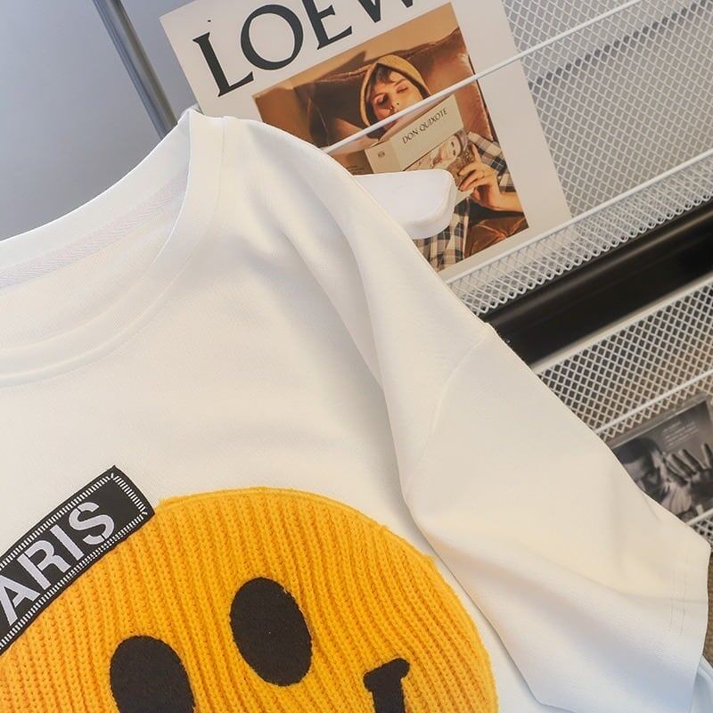 個性的なデザイン プリント オシャレ度満点 Tシャツ カットソー＜S-3373＞