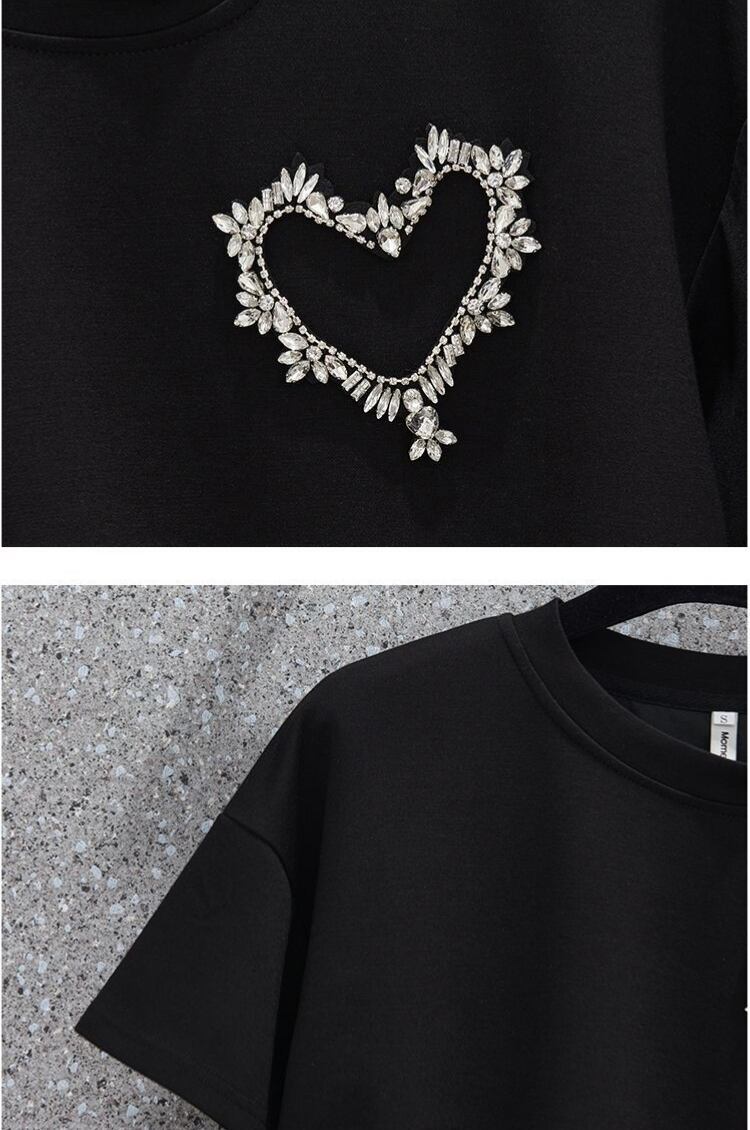 オシャレ度満点 切り替え 一目惚れ Tシャツ＋ショートパンツ セットアップ＜S-3573＞