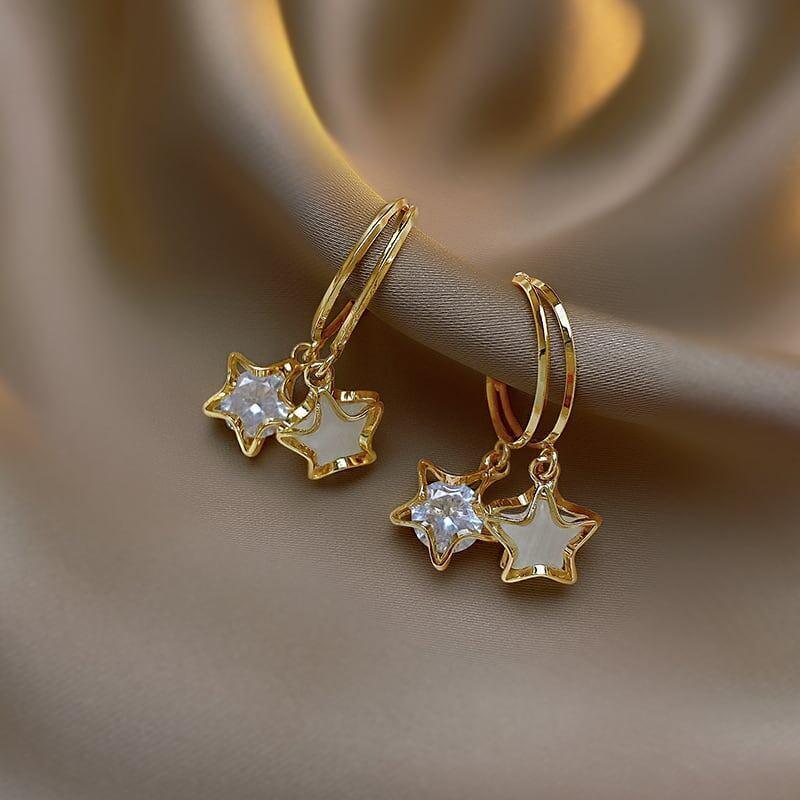 オシャレ度満点 知的で品の良い 個性的なデザイン イアリング アクセサリー＜isf-2899＞
