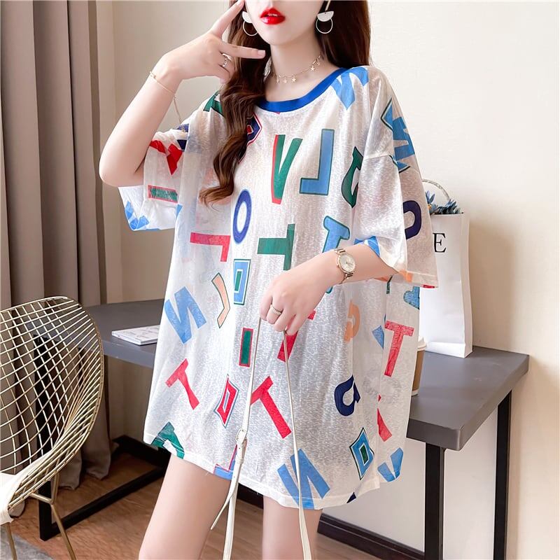 女子マスト 半袖 紫外線対策 ラウンドネック Tシャツ ＜S-8641＞