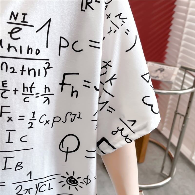 着心地抜群 切り替え 女性力を高める プリント Tシャツ カットソー＜S-3572＞
