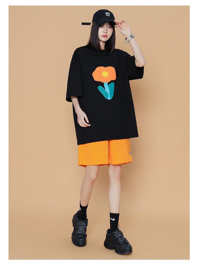 超人気上質  シンプル 半袖Ｔシャツⅹパンツセット<S-8126>