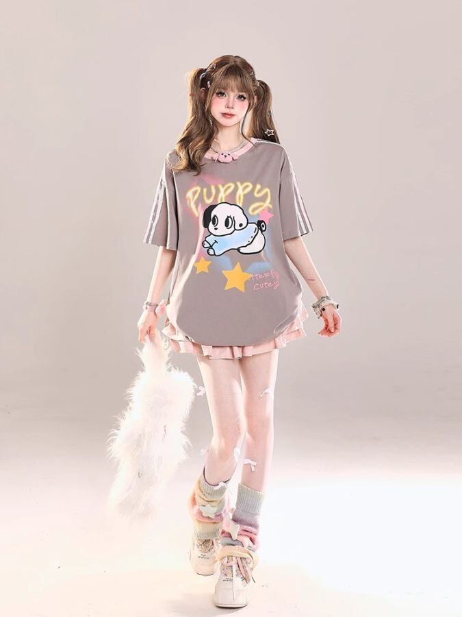 定番シンプル 絶対流行 売れ筋 早い者勝ち カジュアル 2色選択 Tシャツ<S-11462>