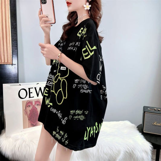 好感度満載 3色選択可 美感いっぱい Tシャツ カットソー トップス＜S-3052＞