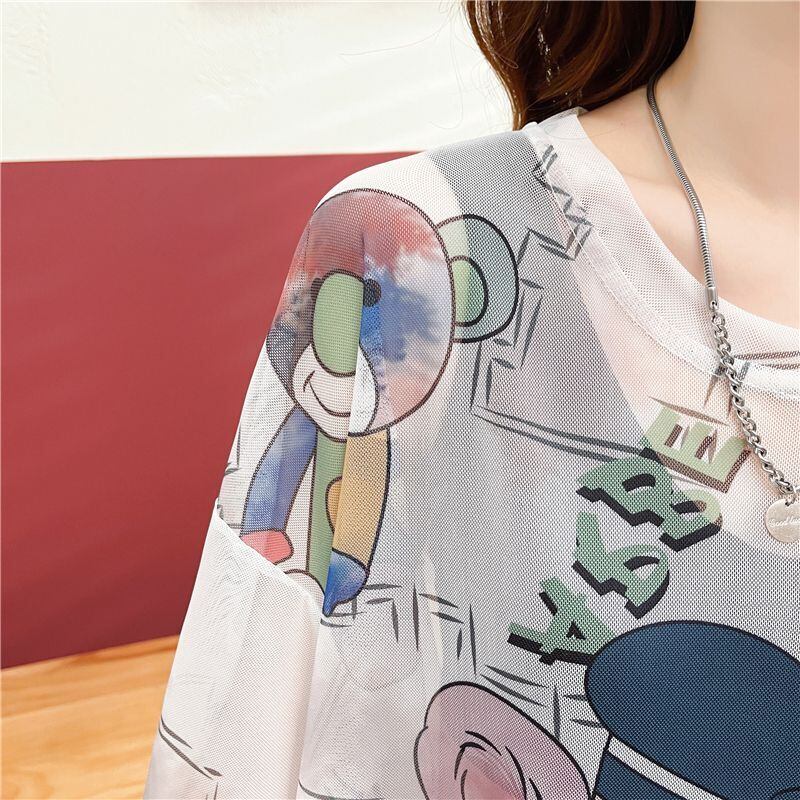 女子マスト 半袖 ラウンドネック ワンピース Tシャツ＜S-8635＞