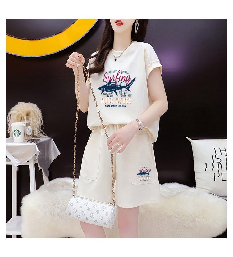 今季マストバイ ファッション カジュアル 半袖Ｔシャツⅹパンツセット全3色 <S-8265>