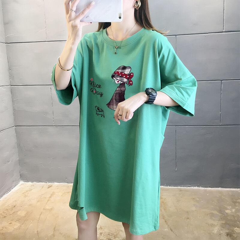 大活躍 ファッション カジュアル ルーズ 半袖シャツ<S-6655>