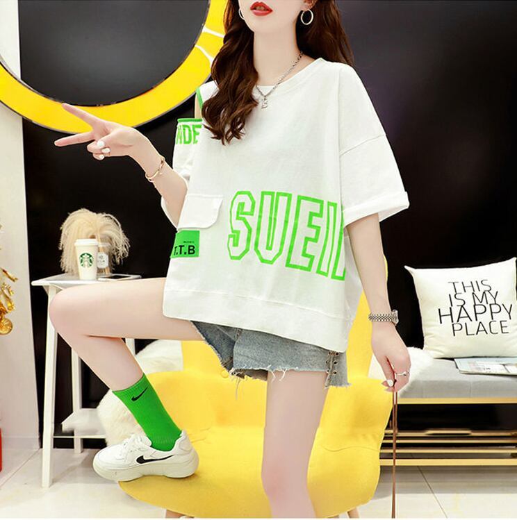 今季マストバイ プリント全3色 アバンギャルド 半袖Tシャツ＜S-8167＞