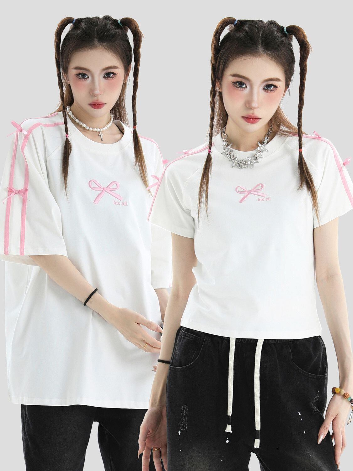 話題沸騰中 着回し力抜群 人気上昇中 カジュアル 全4色 カップル 半袖Tシャツ<S-9164>