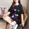 【半額！期間限定！！】今季マストバイ カジュアル 定番シンプル ファッション プリント 半袖Tシャツ<S-8518>