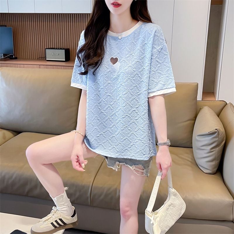 売り切れ必至 ファッション カジュアル 全3色 半袖Tシャツ<S-8507>