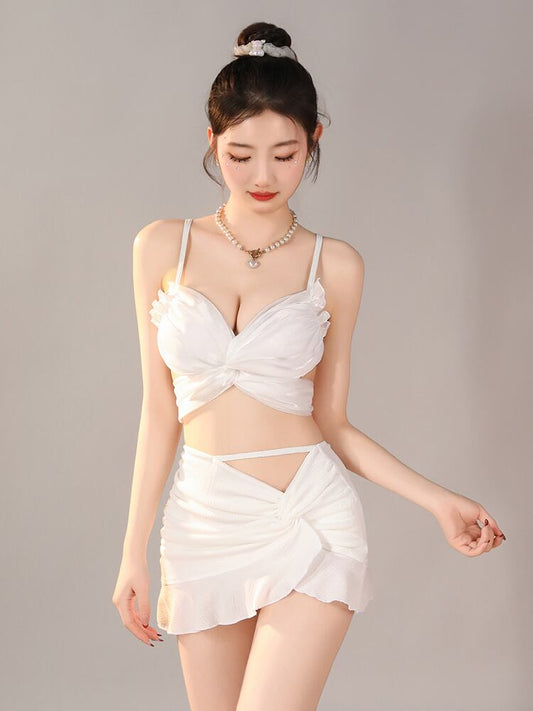 美人度アップ 半袖 カジュアル Tシャツ 水着 ワンピース ＜S-11817＞