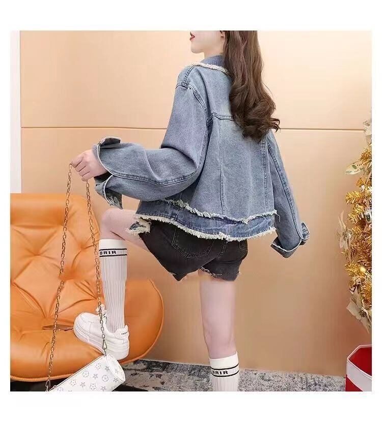 着回し力抜群 ファッション感満々 目を奪われる デニム ジャケット ＜S-9565＞