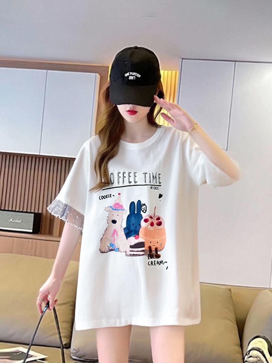 今季マストバイ 美人度アップ 大好評 好感度UP カジュアル 全4色 半袖 Tシャツ ＜S-11349＞
