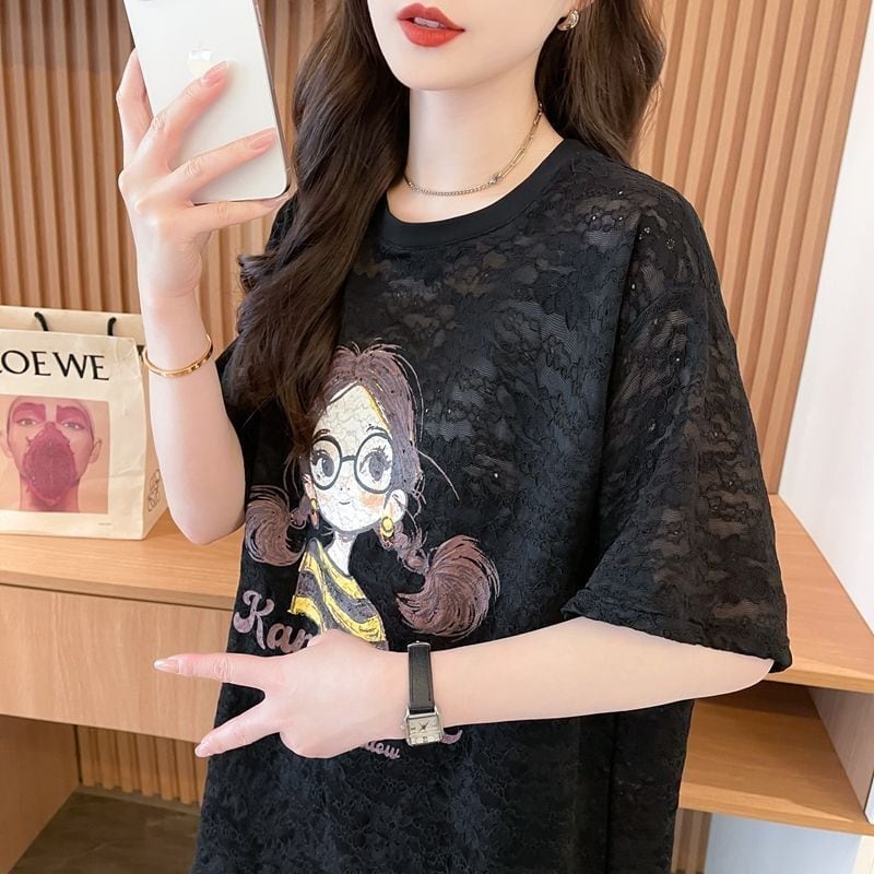 着回し力抜群 早い者勝ち 絶対流行 カジュアル 2色選択 Tシャツ<S-11579>