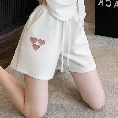 美人度アップ 特別デザイン 上品 半袖 Tシャツ ショートパンツ セットアップ ＜S-8874＞