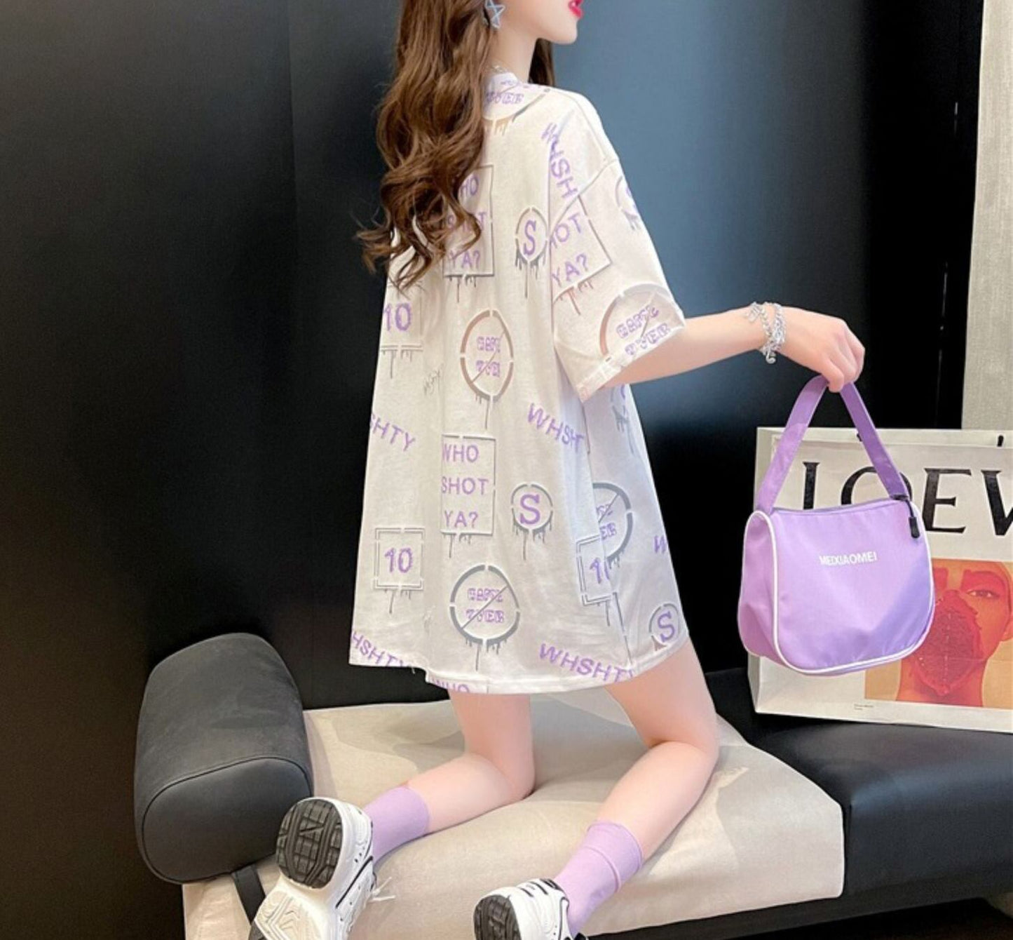 今季マストバイ 特別デザイン ファッション 2色選択可 透かし彫り Tシャツ カットソー＜S-8483＞