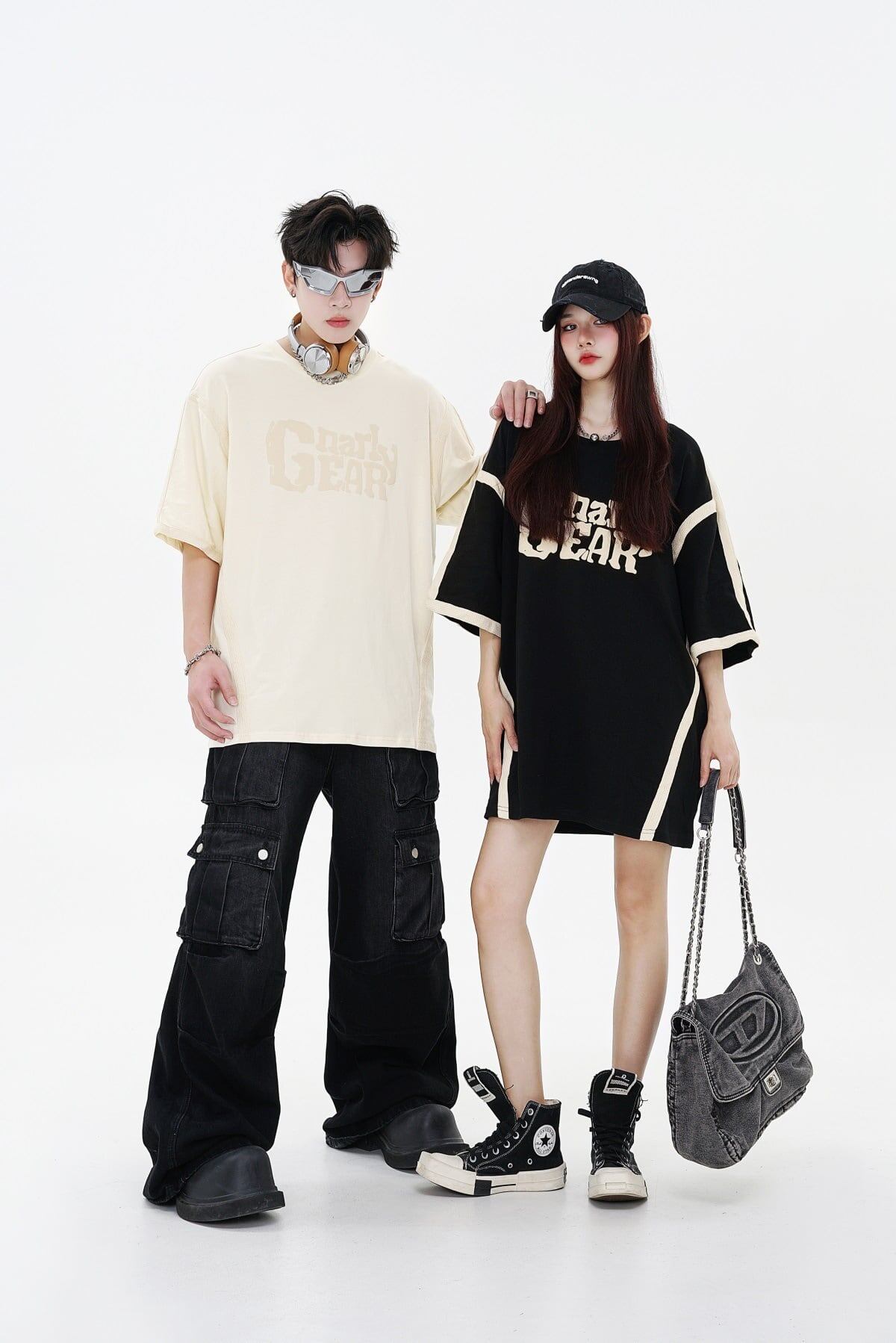 売り切れ必至 個性派 人気商品再入荷 上質 半袖Tシャツ 全2色 男女兼用<S-4907>