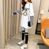 シンプル レイヤード風 ファッション プリント Tシャツ カットソー＜S-8131＞