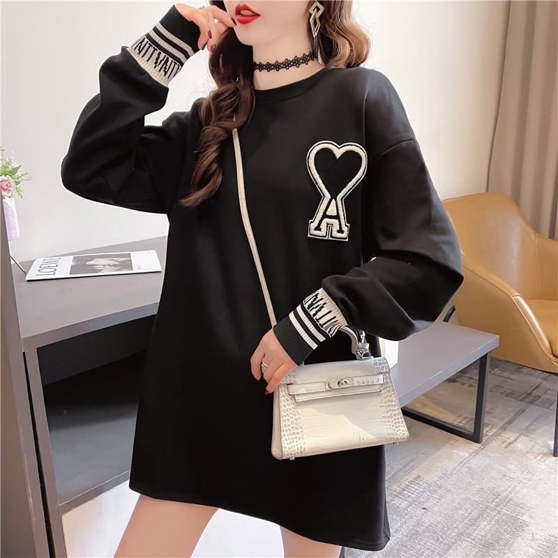 シンプル 切り替え ファッション プリント Tシャツ カットソー＜S-3664＞