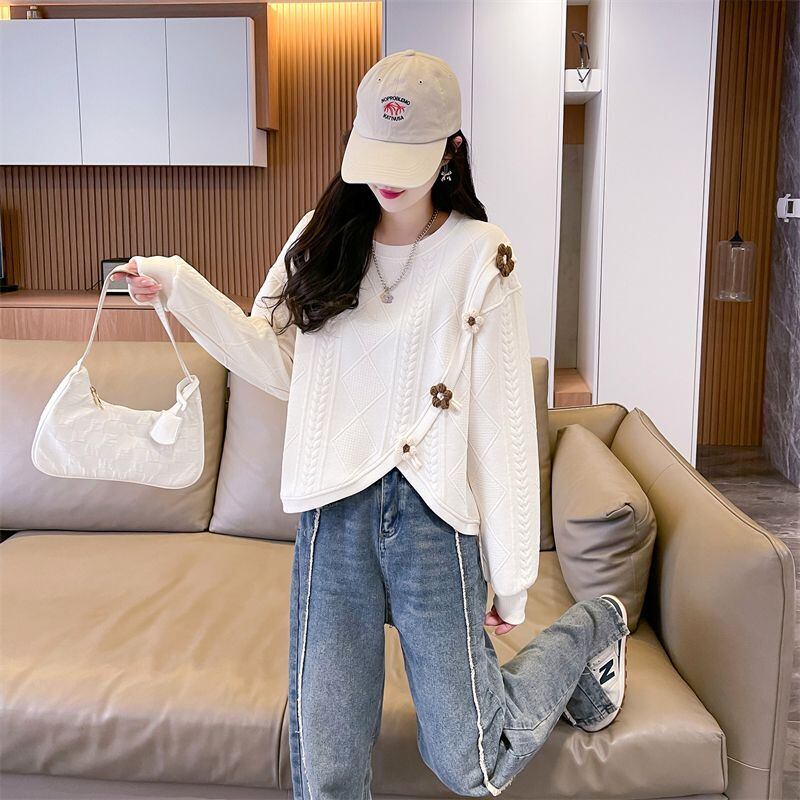美人度アップ ファッション 絶対欲しい スウィート スウェット<S-8104>