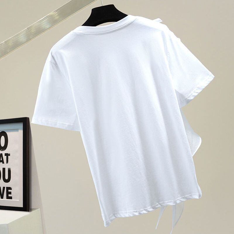 好感度100％ 早い者勝ち 絶対流行 カジュアル 2色選択 Tシャツ<S-11896>