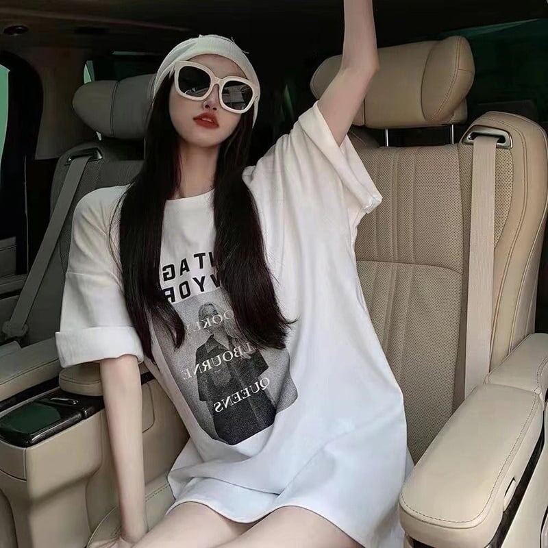 レトロ プリント オシャレ度満点 Tシャツ カットソー＜S-3309＞