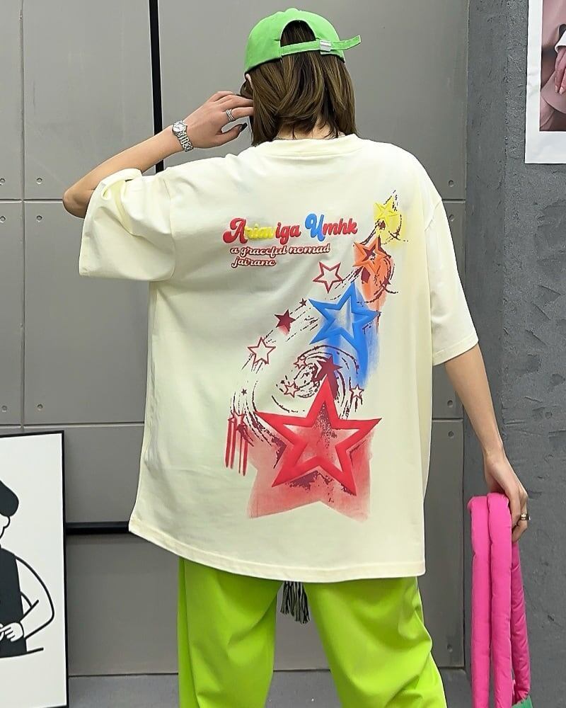 大好評 個性派 ファッション 半袖Tシャツ＜S-8072＞