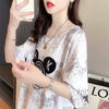 デザインセンス重工業ホットダイヤモンドパーソナライズされた漫画半袖Tシャツ、夏の新しいスタイル<S-2924>