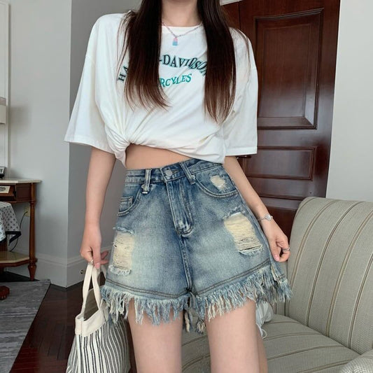 美人度アップ ハイウエスト ファッション パンツ ボトムス＜S-3391＞