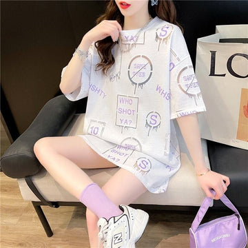 今季マストバイ 特別デザイン ファッション 2色選択可 透かし彫り Tシャツ カットソー＜S-8483＞