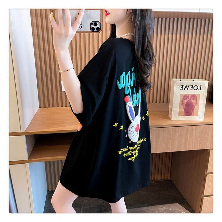大好評 プリント キュートファッション 半袖Tシャツ＜S-8582＞